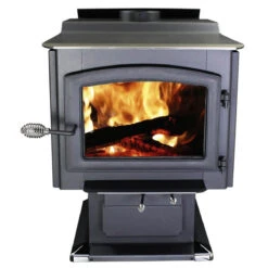 Ashley 3,200 Sq. Ft. Large Pedestal Wood Stove - AW3200E-P