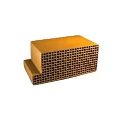 2.5" X 5.563" X 3" Catalytic Combustor Replacement With A Notch