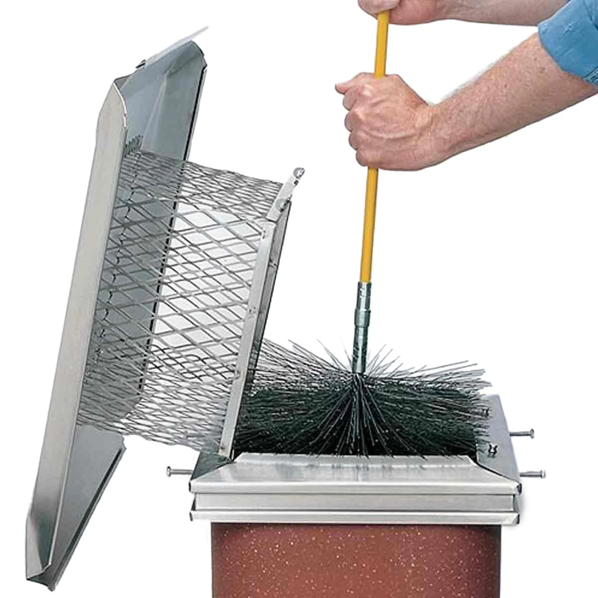 12'' X 12'' HomeSaver EasyClean Chimney Cap 3 12'' X 12'' HomeSaver EasyClean Chimney Cap