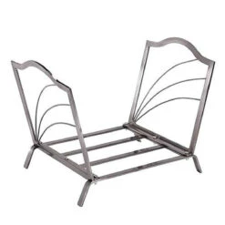 Satin Nickel Log Holder