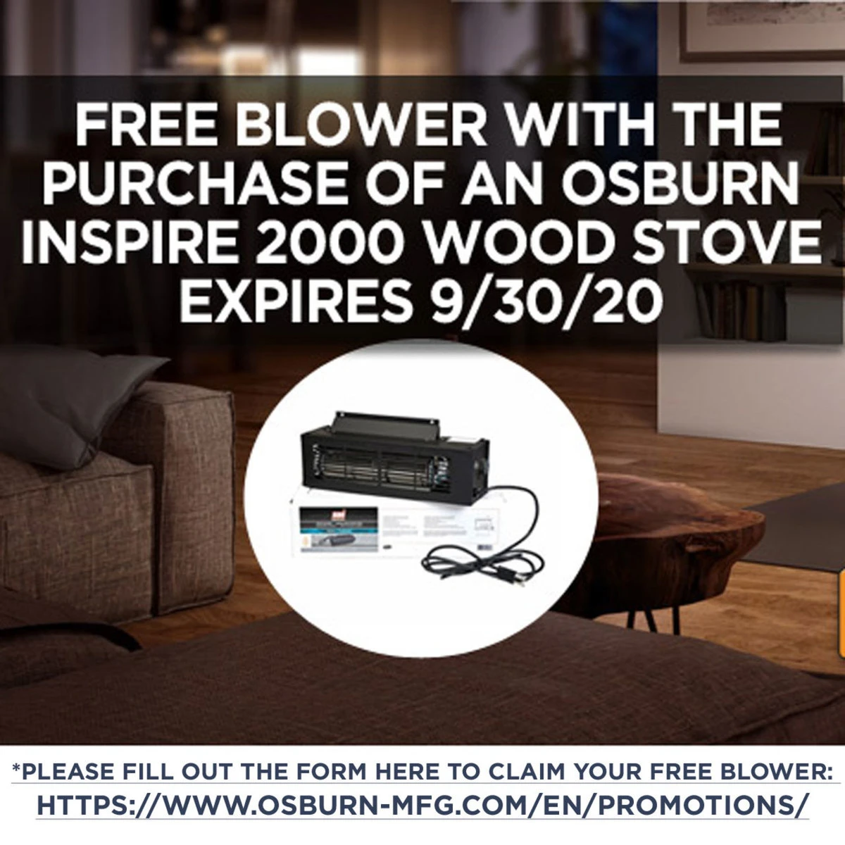 Osburn Inspire 2000 Wood Stove - OBO2042 4 Osburn Inspire 2000 Wood Stove - OBO2042 - Image 2