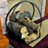 20" Matte Black Hoop Firewood Rack -Wood Stoves Sales Store usotdlt6kpbytle1cbhg 50517.1698721432