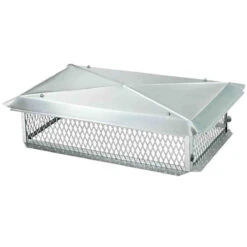 17" X 17" Stainless Steel Multi-Flue Chimney Cap