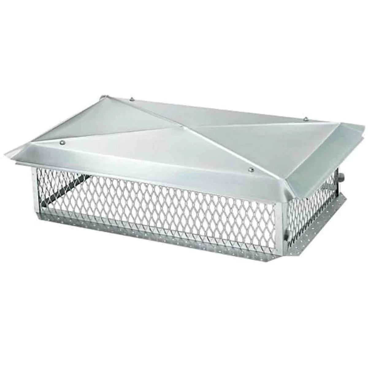 17" X 17" Stainless Steel Multi-Flue Chimney Cap 3 17" X 17" Stainless Steel Multi-Flue Chimney Cap