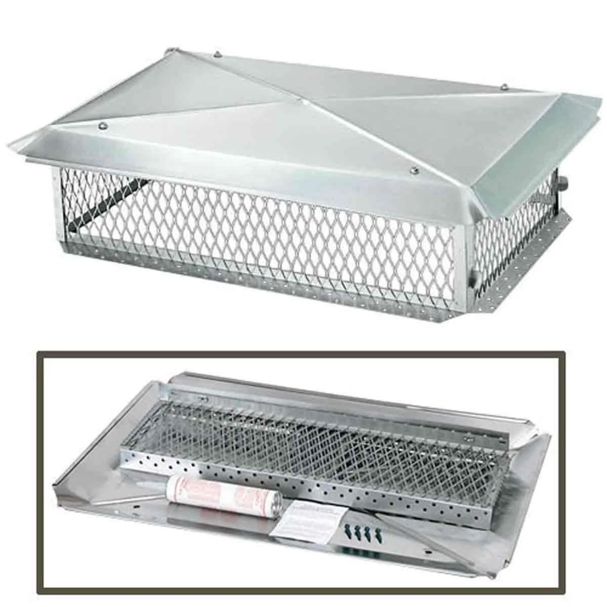 17" X 29" Stainless Steel Multi-Flue Knock-Down 3 17" X 29" Stainless Steel Multi-Flue Knock-Down