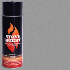 Stove Bright High Temp Paint - Metallic Gray