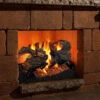 18''-30'' Peterson Real Fyre Charred Oak Vented Propane Gas Log Kit