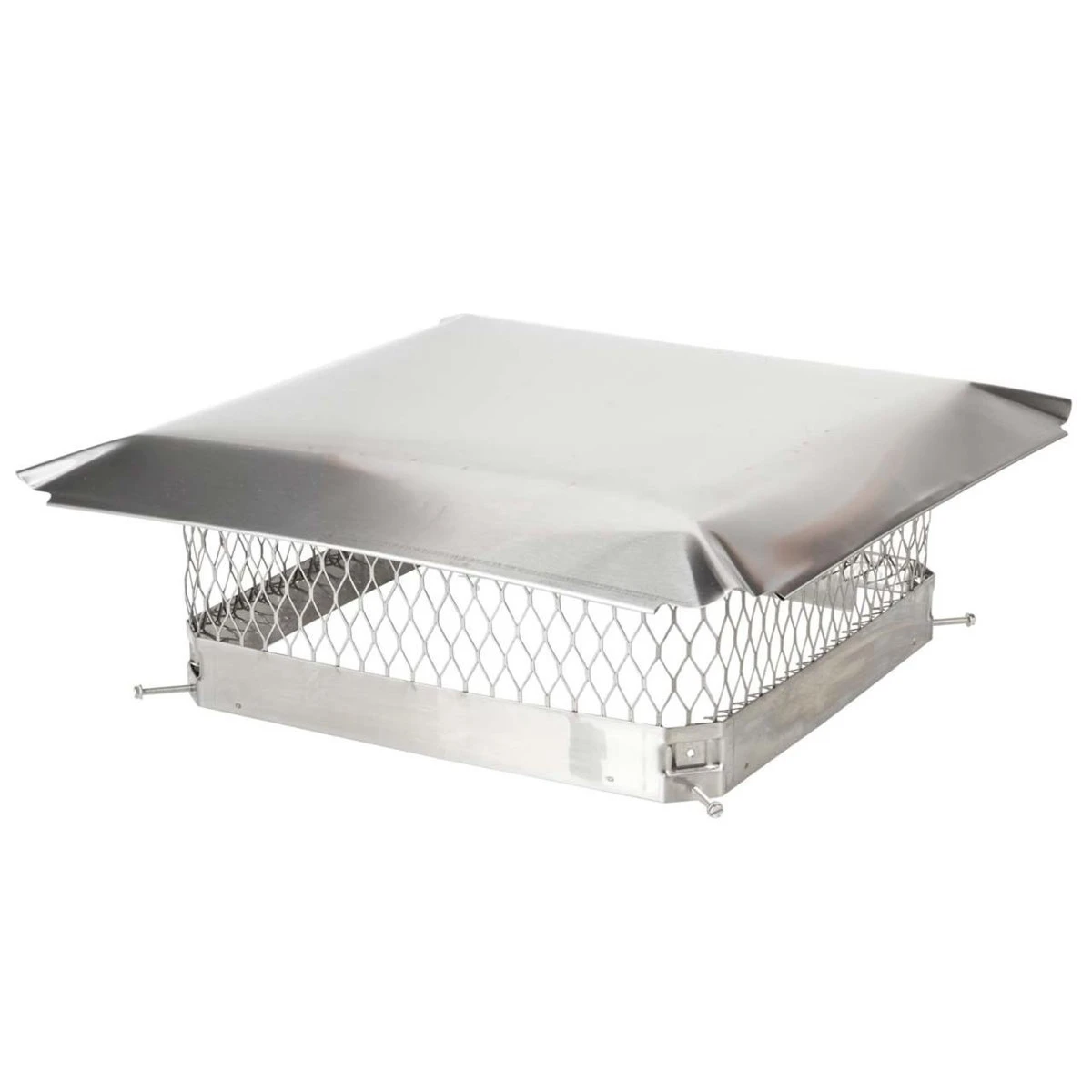 18" X 18" Stainless Steel Single Flue Chimney Cap 3 18" X 18" Stainless Steel Single Flue Chimney Cap