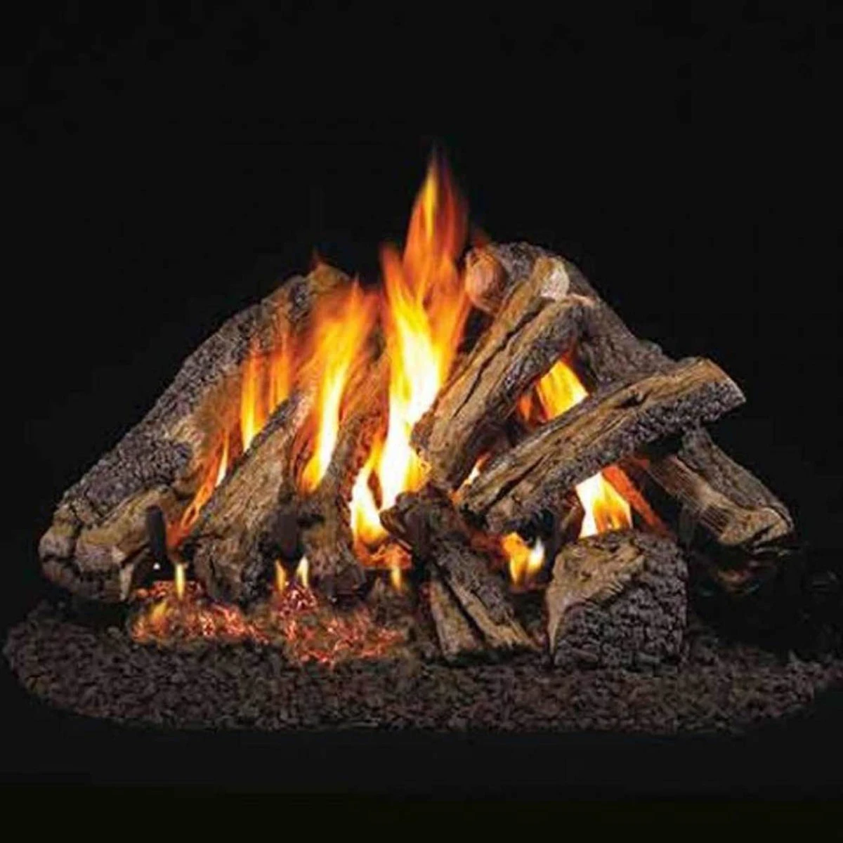 30" Peterson Real Fyre Vented Western Campfyre Gas Logs - Gas Logs 4 30" Peterson Real Fyre Vented Western Campfyre Gas Logs - Gas Logs - Image 2