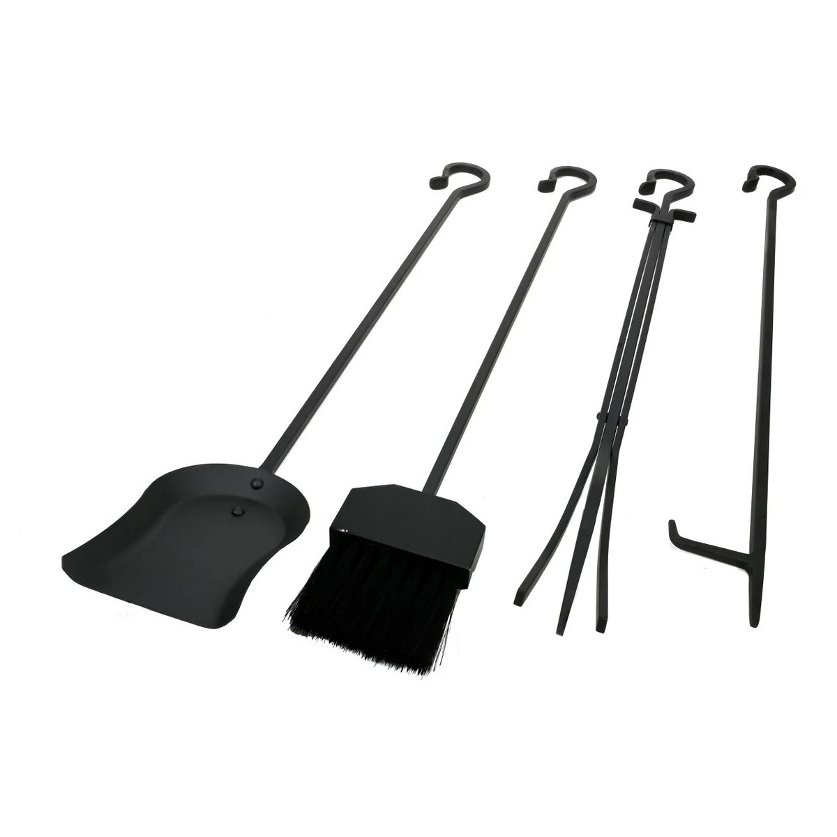Pilgrim 5 Piece Forged Hearth Fireplace Tools - Matte Black 11 Pilgrim 5 Piece Forged Hearth Fireplace Tools - Matte Black - Image 9