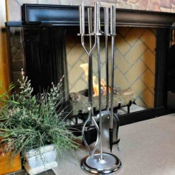 Adams® 5 Piece Round Handle Tool Set - Chrome Plated