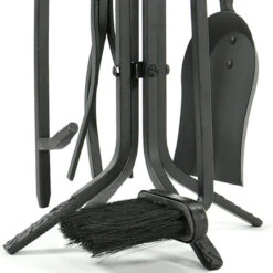 5 Piece Black Rustic Mini Fireplace Tool Set - F-1126 -Wood Stoves Sales Store y2qqmvzebcgicnvk1fdh 14918.1698297524