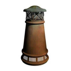 Bishop I European Copper Chimney Pot